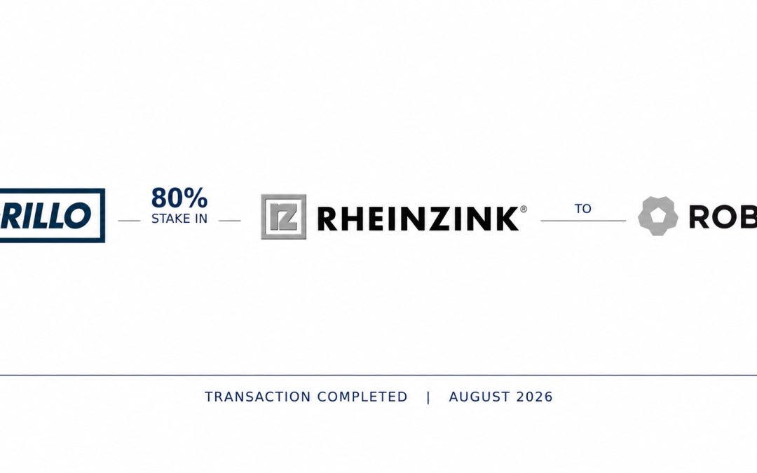 Robus Capital übernimmt 80 % der Anteile an RHEINZINK