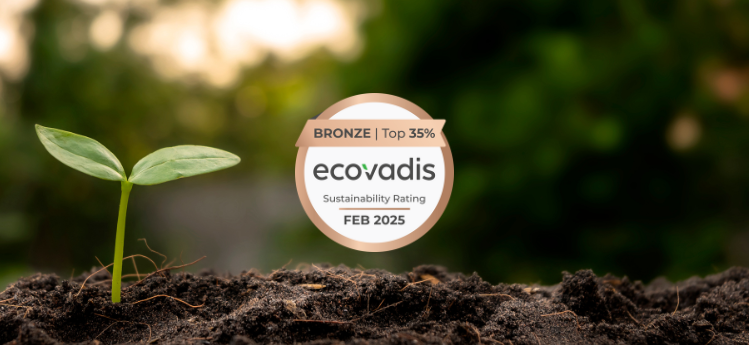 Bronze-Medaille im EcoVadis-Rating